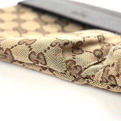 Gucci GG Monogram Double Pocket Belt Bag Dark Brown 12 of 16