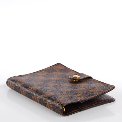 Louis Vuitton Damier Ebene Small Ring Agenda Cover 4 of 7