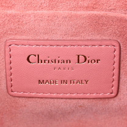 Christian Dior Lambskin Cannage Small Diortravel Vanity Case Pink 6 of 8