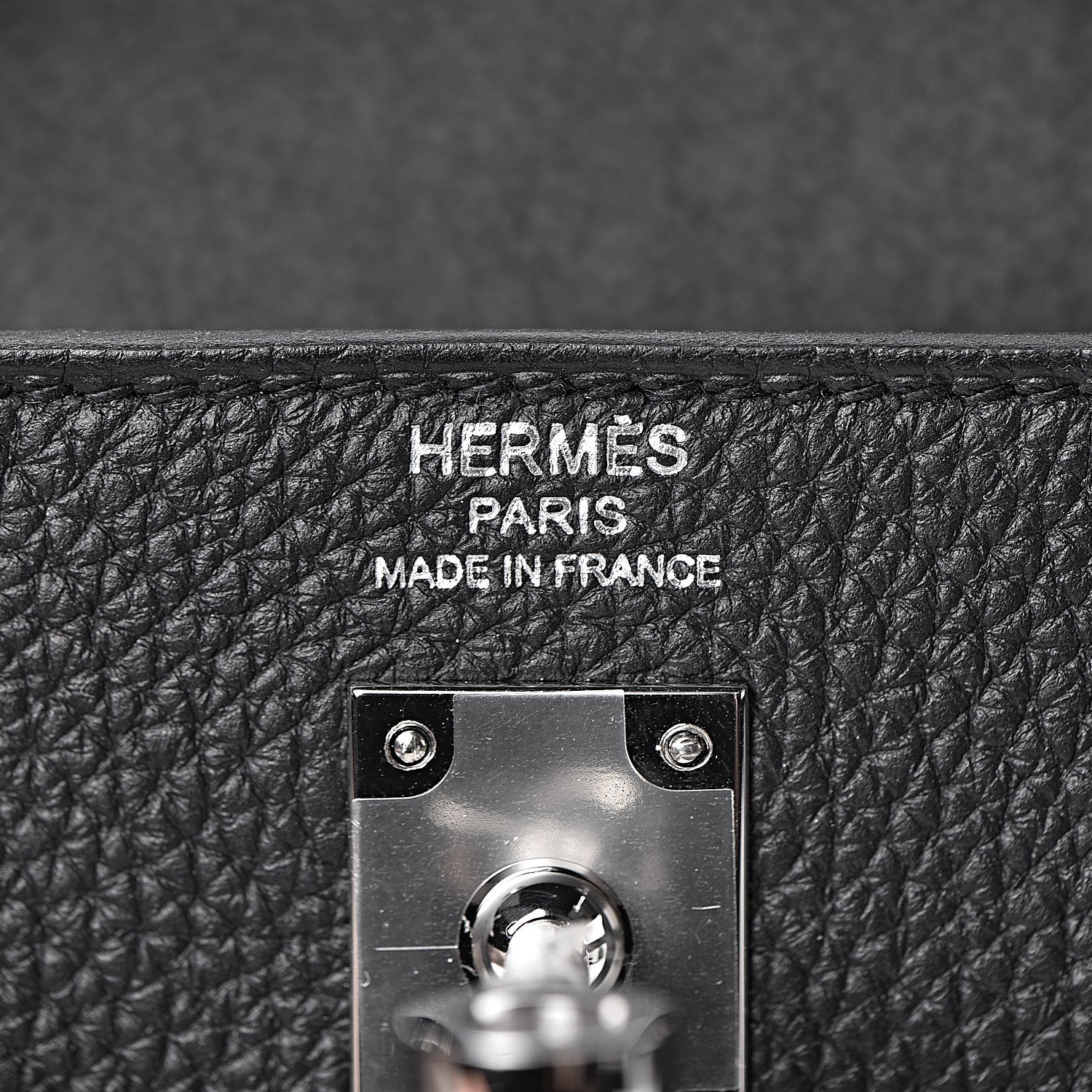 Hermes Togo Kelly Retourne 25 Black 17 of 39