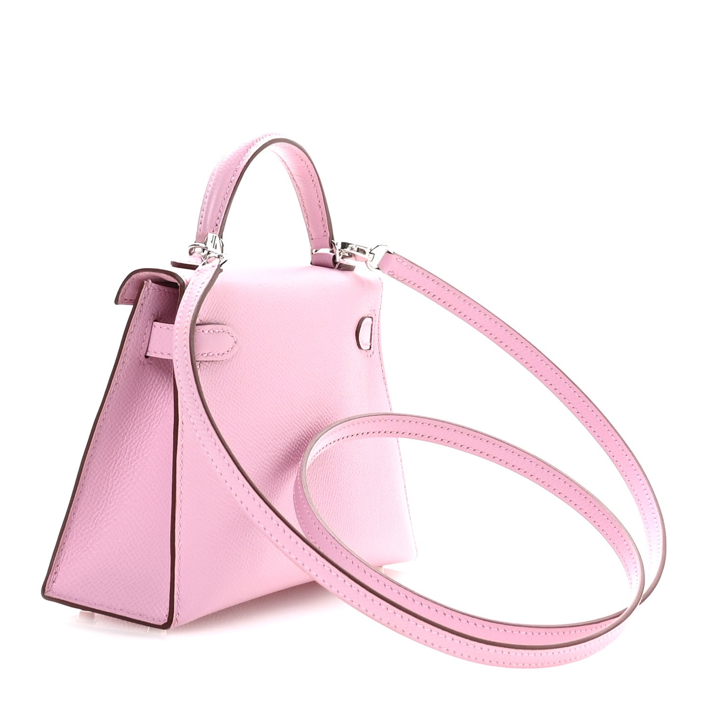 Epsom Mini Kelly Sellier 20 Mauve Sylvestre
