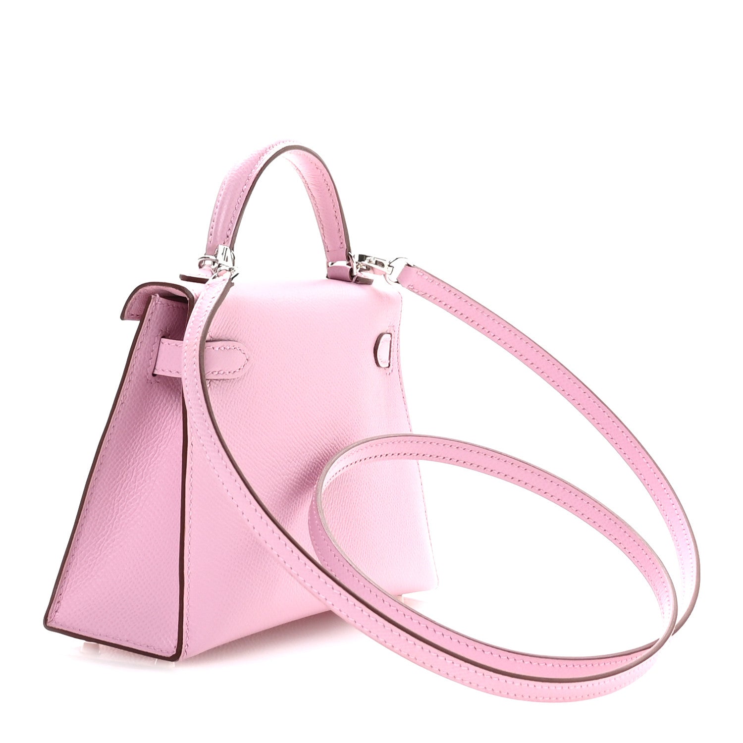 Hermes Epsom Mini Kelly Sellier 20 Mauve Sylvestre 3 of 11