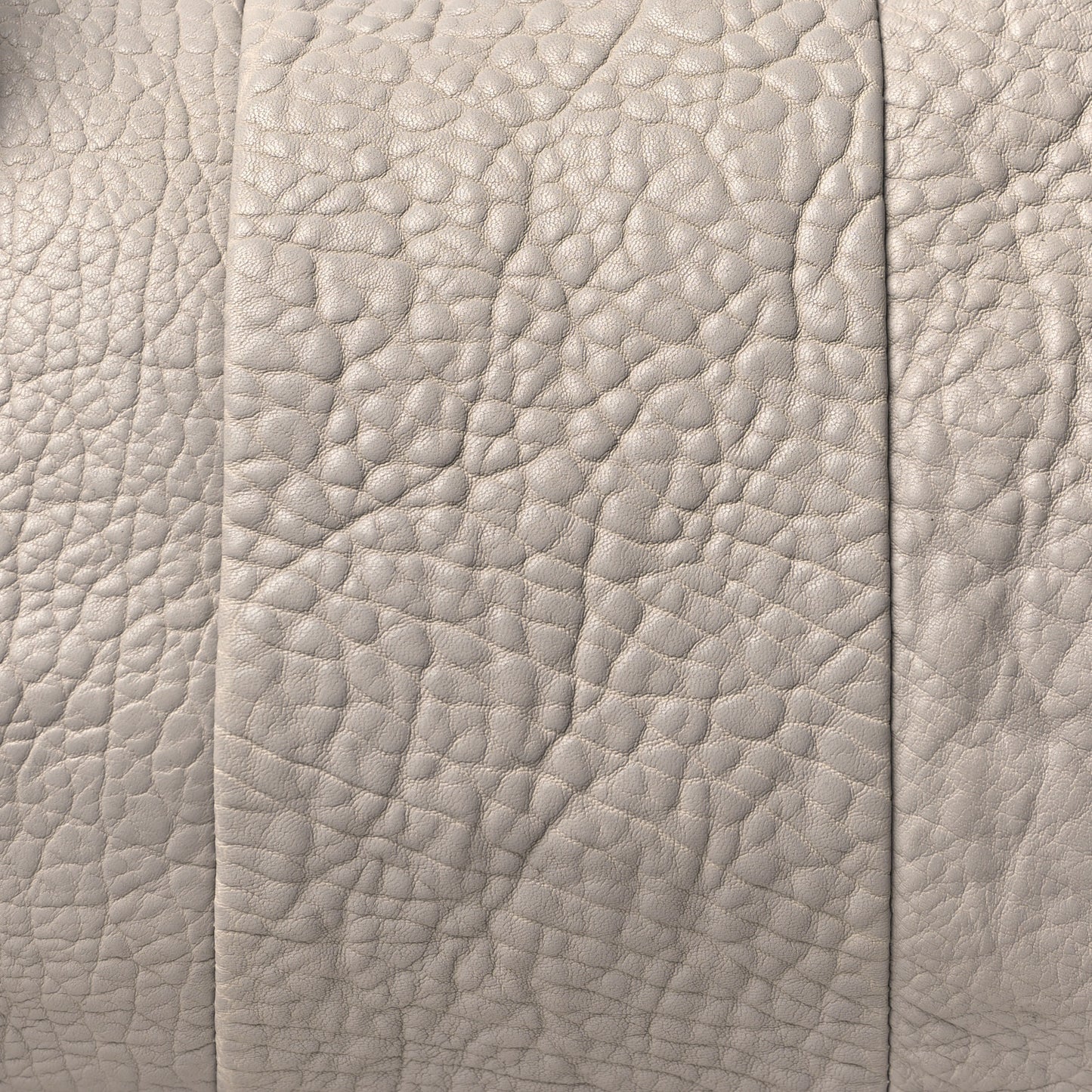 Pebbled Lambskin Rocco Grey Rose Gold Hardware