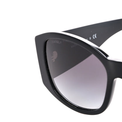 Chanel Acetate CC Logo Sunglasses 5450 Black 7 of 8