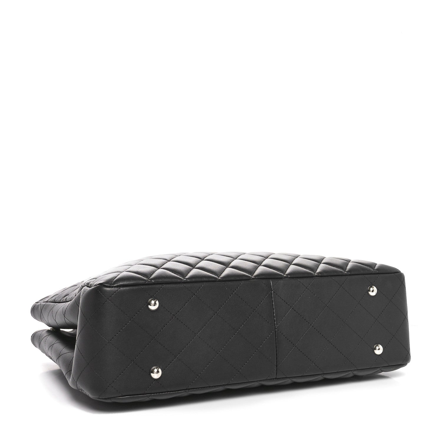 Chanel Calfskin Quilted Timeless Tote  Black 4 of 11