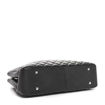 Chanel Calfskin Quilted Timeless Tote  Black 4 of 11