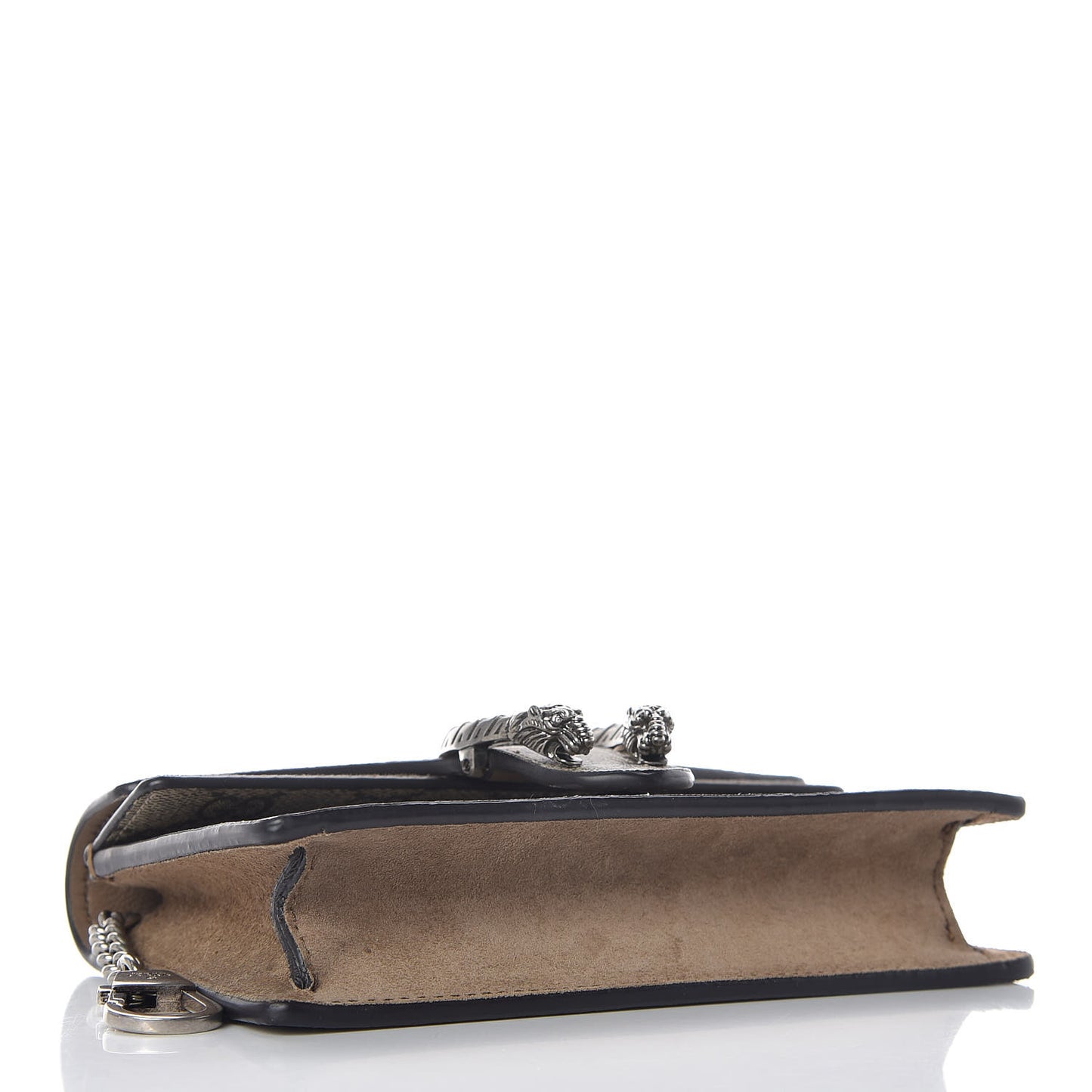GG Supreme Monogram Super Mini Dionysus Shoulder Bag Taupe