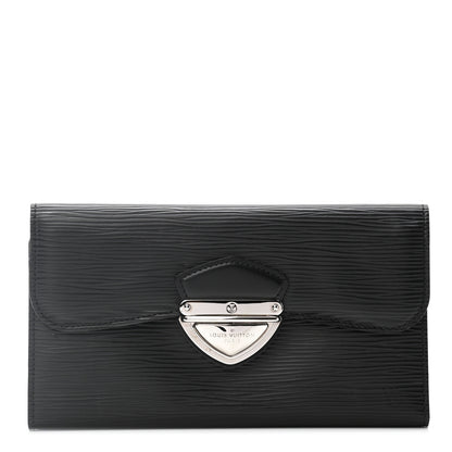 Louis Vuitton Epi Eugenie Wallet Black 1 of 7