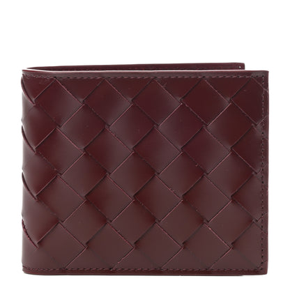 Bottega Veneta Nappa Maxi Intrecciato Bi-Fold Wallet Barolo 1 of 7