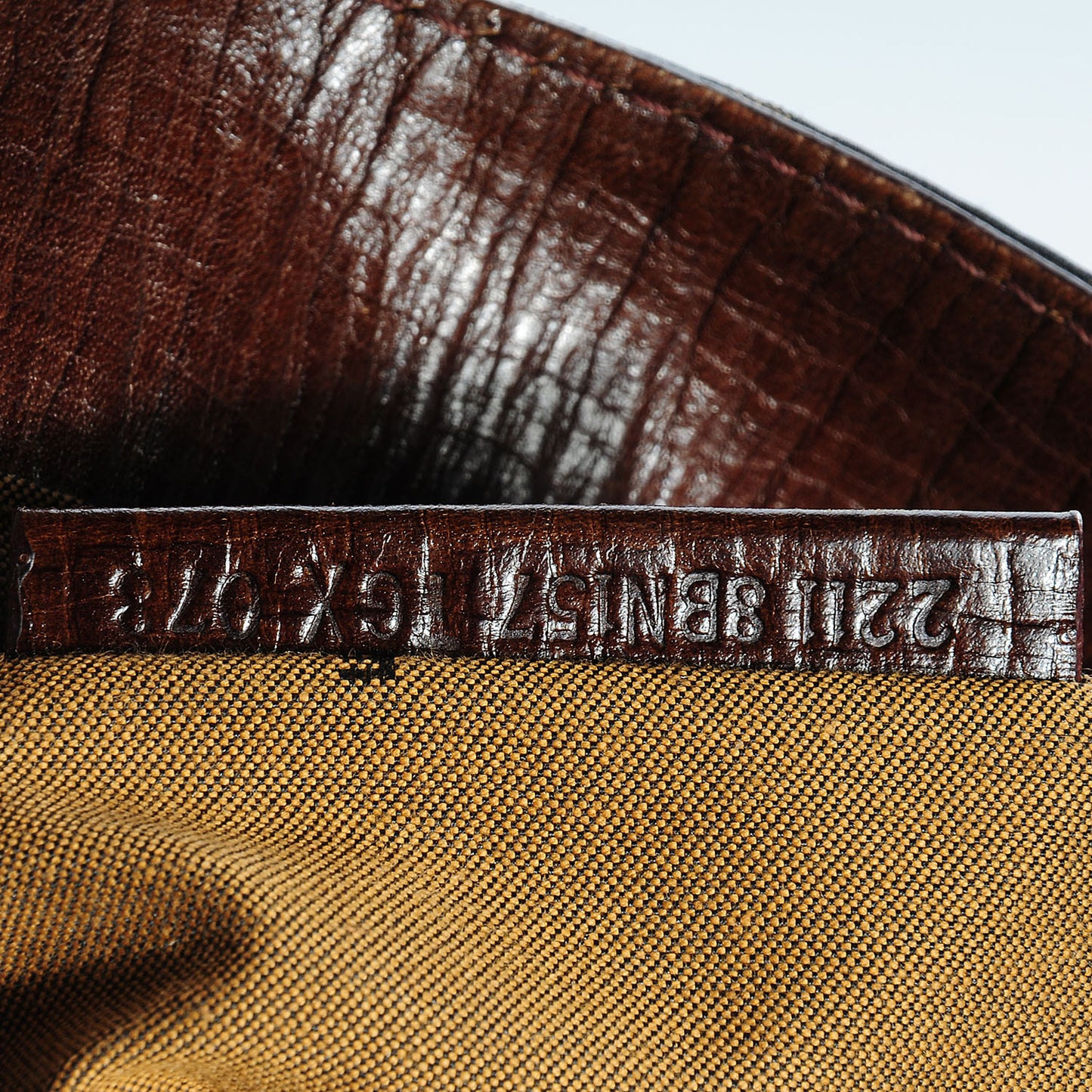 Zucca Bag De Jour Tobacco