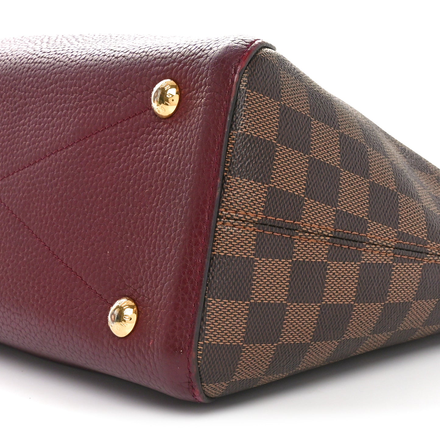 Damier Ebene Cuir Taurillon Hyde Park Fuchsia