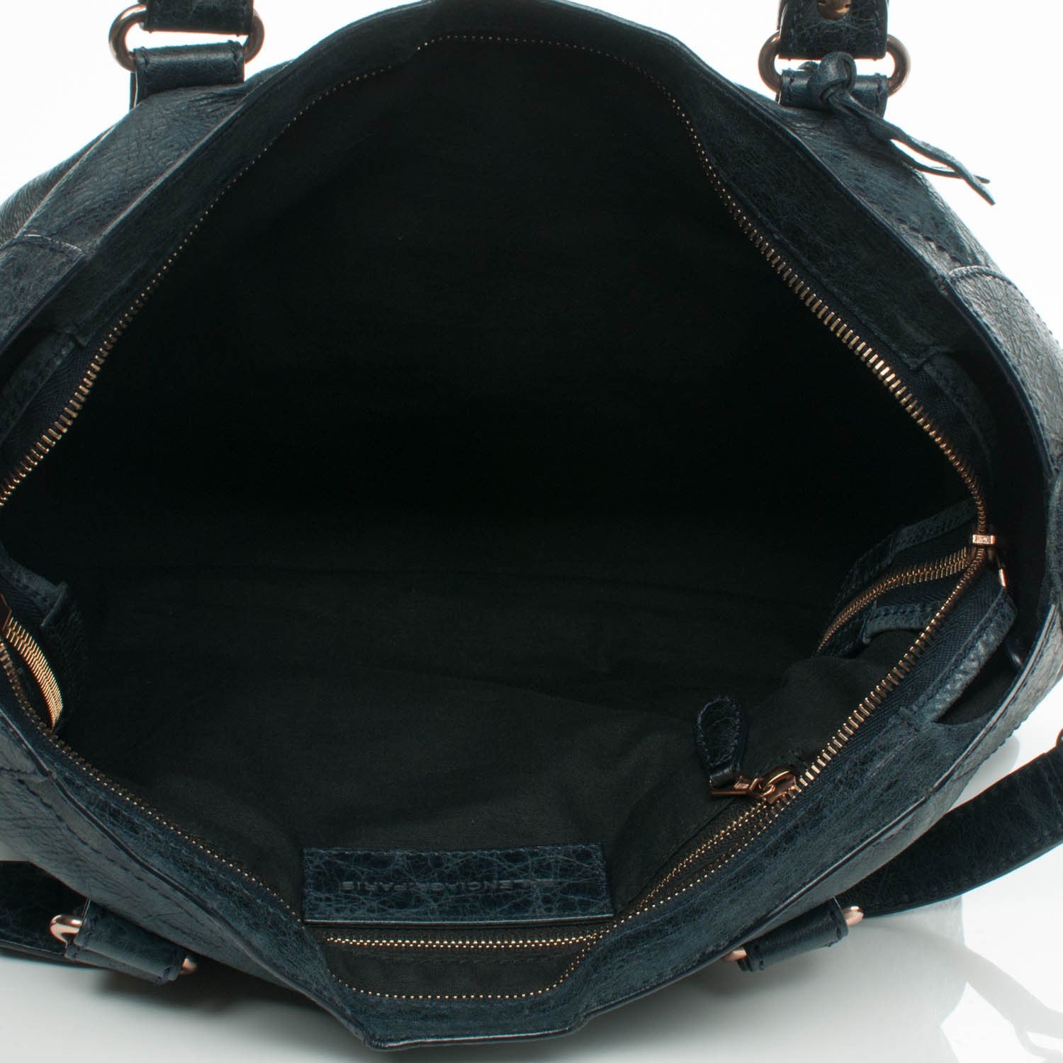 Balenciaga Agneau Giant 12 Rose Gold Hardware City Dark Night 5 of 7