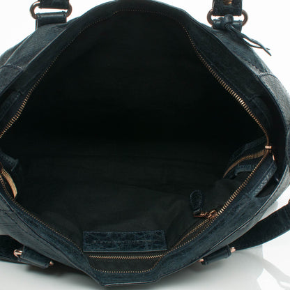 Balenciaga Agneau Giant 12 Rose Gold Hardware City Dark Night 5 of 7