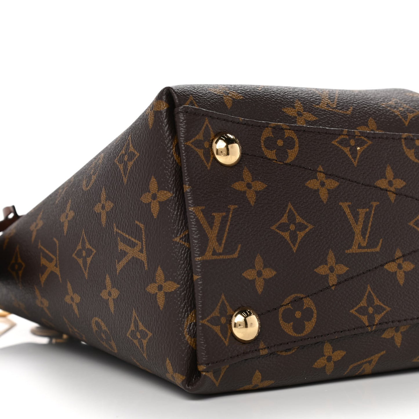 Monogram V Tote MM Black