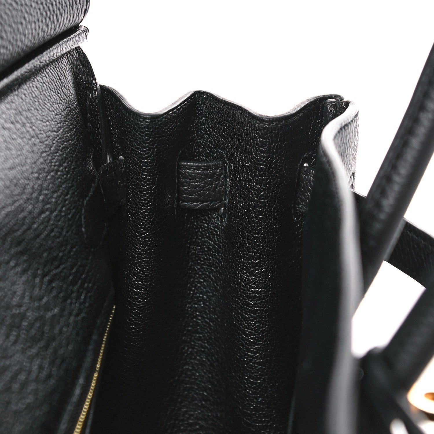 Hermes Togo Birkin 25 Black 15 of 34