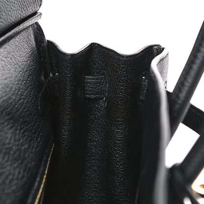 Hermes Togo Birkin 25 Black 15 of 34