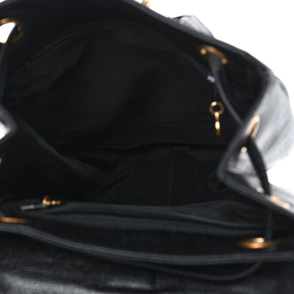Chanel Caviar CC Backpack Black 4 of 8