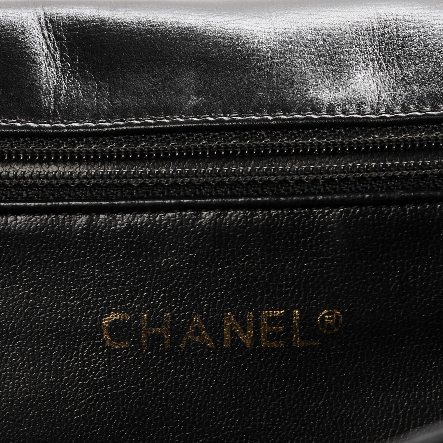 Lambskin Quilted Briefcase Laptop Bag Black