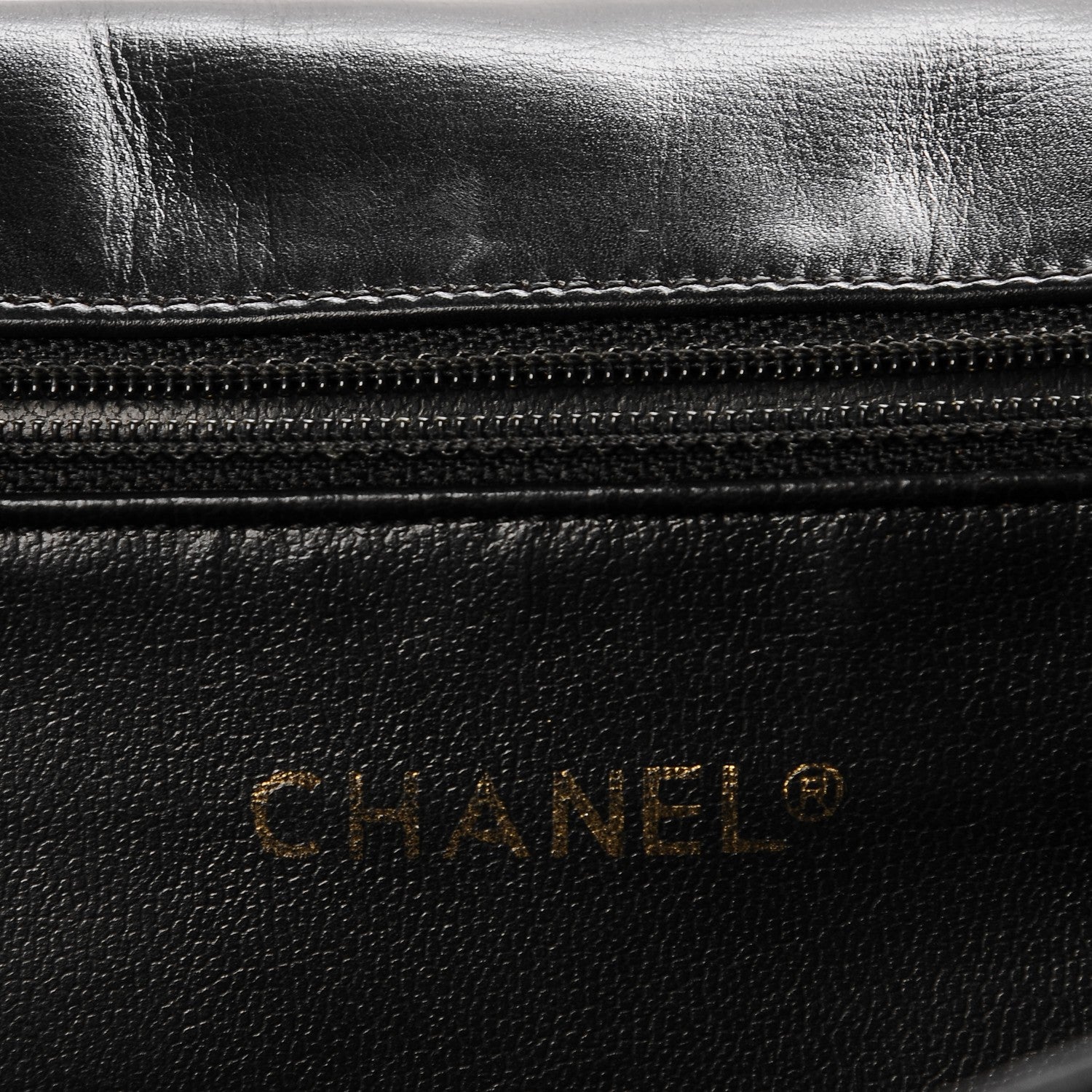 Chanel Lambskin Quilted Briefcase Laptop Bag Black 9 of 11