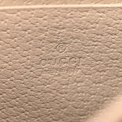 Gucci GG Supreme Monogram Textured Dollar Calfskin Mini Dionysus Chain Wallet Beige Mystic White Oatmeal 7 of 12