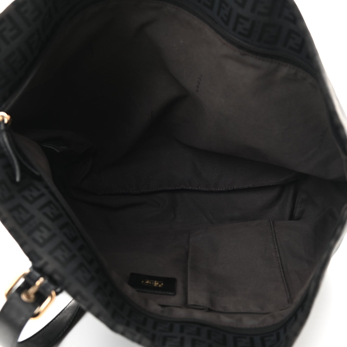 Zucchino Large Charm Shopping Tote Black