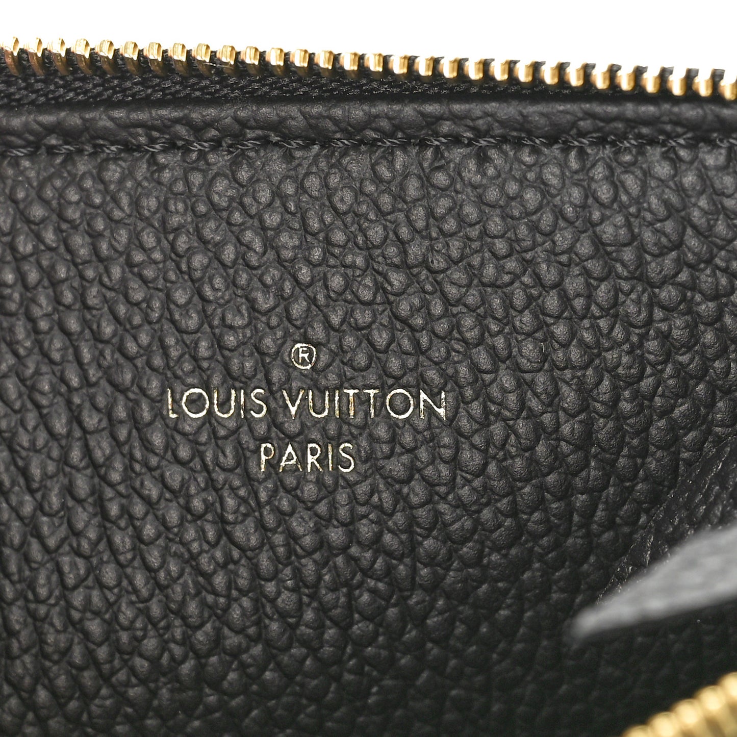 Empreinte Felicie Chain Wallet Zippered Insert Black