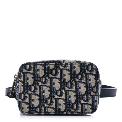 Christian Dior Oblique Belt Pouch Blue 1 of 9
