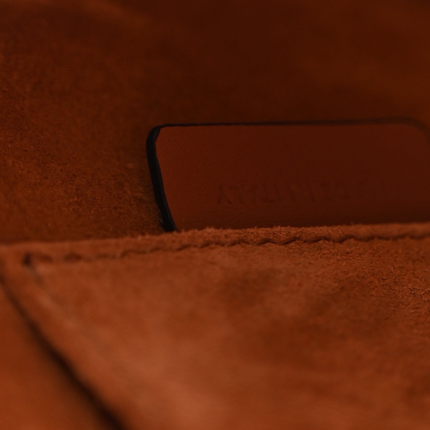 Smooth Calfskin Cuir Triomphe Oval Bag Tan