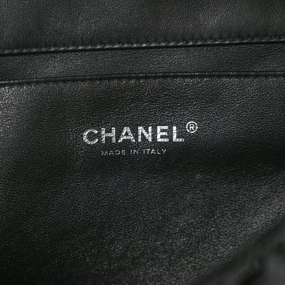 Chanel Patent Quilted Clutch with Chain Flap Black 6 of 13