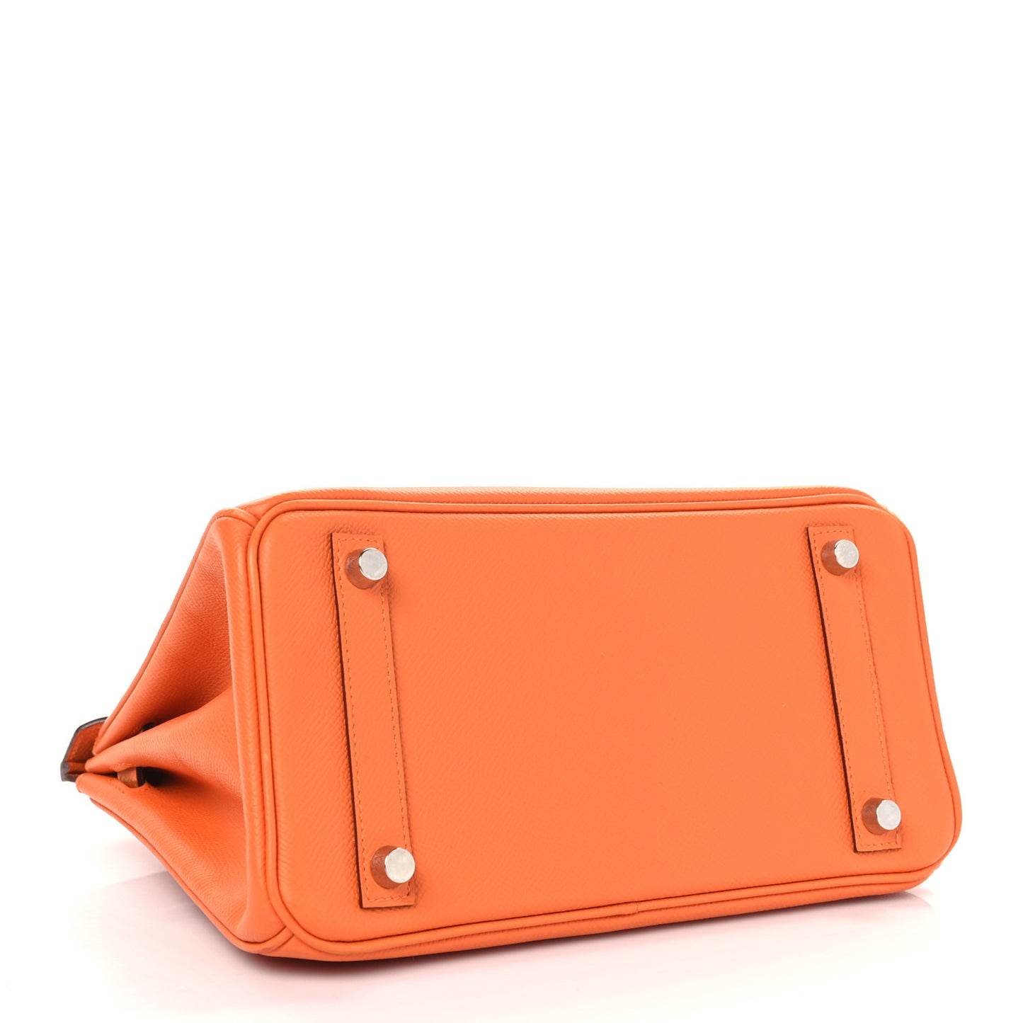 Epsom Birkin 25 Orange