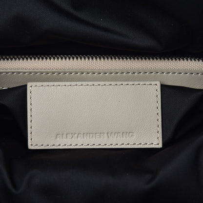 Alexander Wang Pebbled Calfskin Large Emile Beige 6 of 13