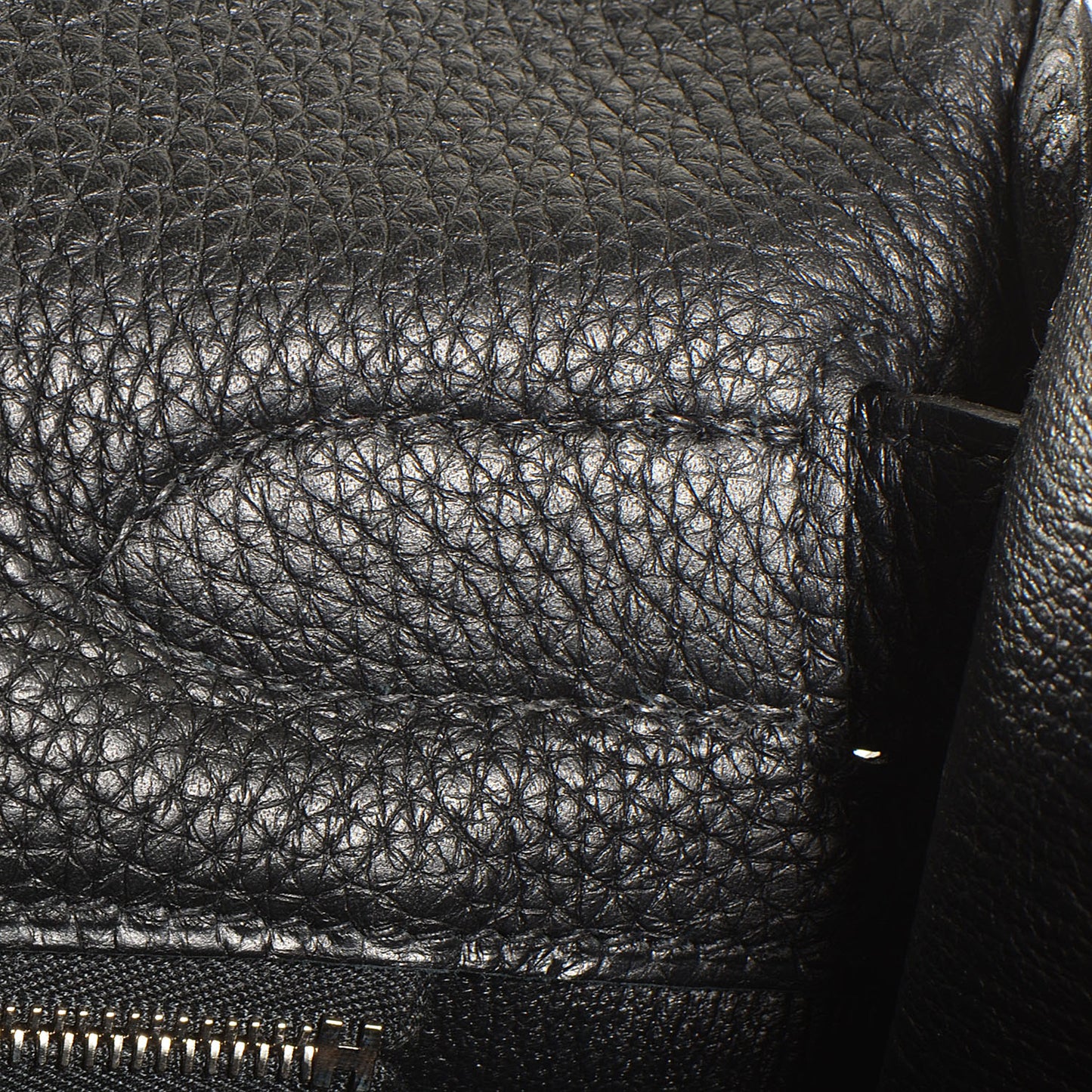Taurillon Clemence Shoulder Kelly 40 Black