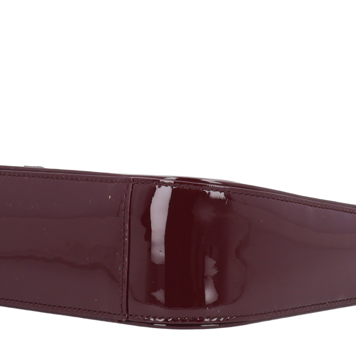 Saint Laurent Patent Le 5 A 7 Hobo Bordeaux 10 of 10