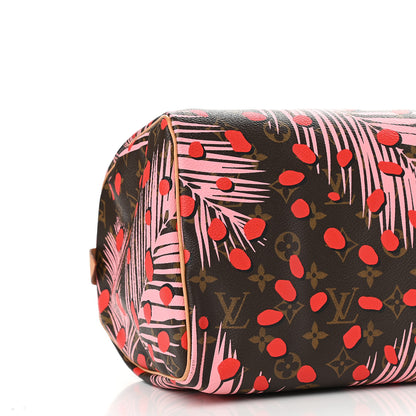 Louis Vuitton Monogram Jungle Dots Speedy 30 Sugar Pink Poppy 8 of 9