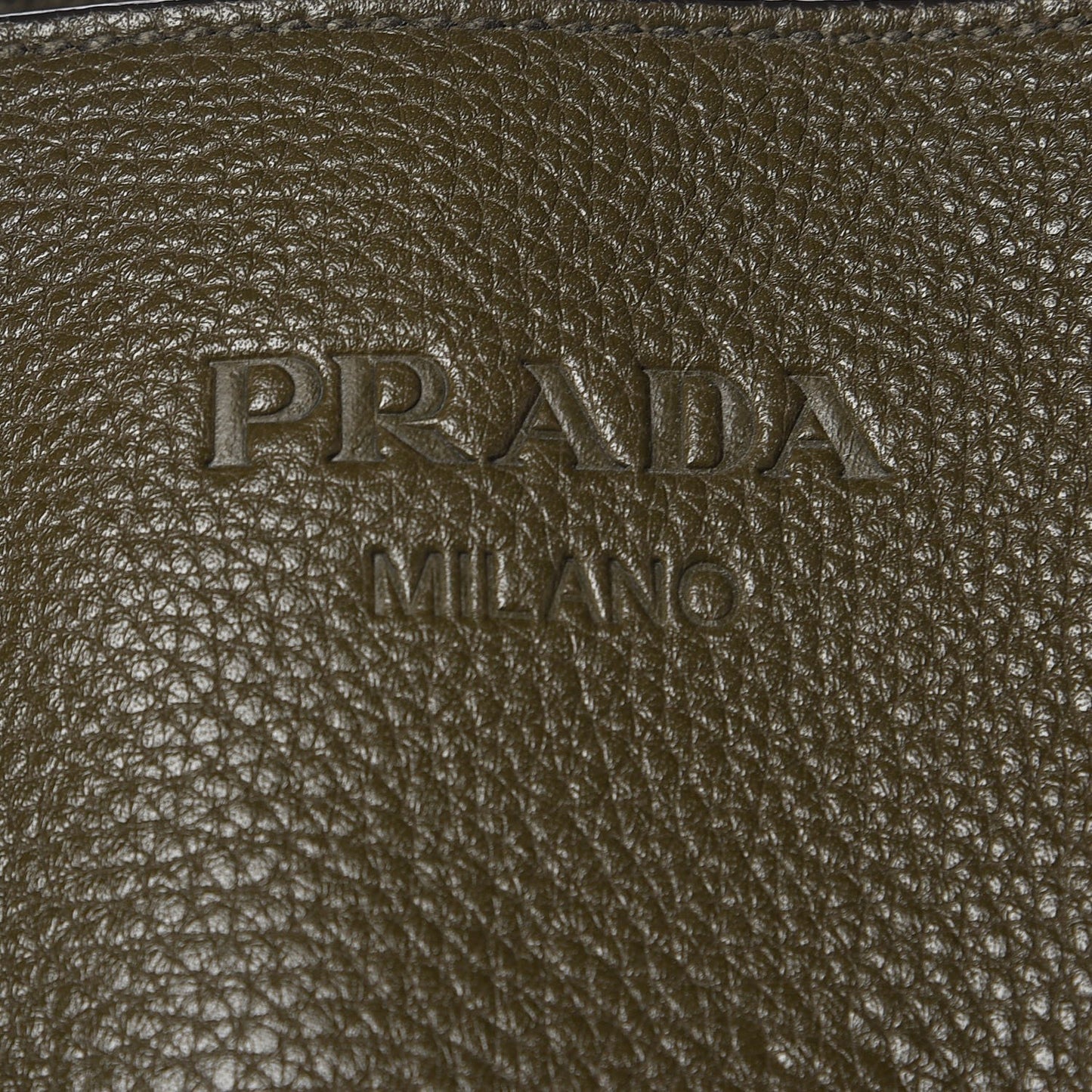 Vitello Daino Tote Dark Green