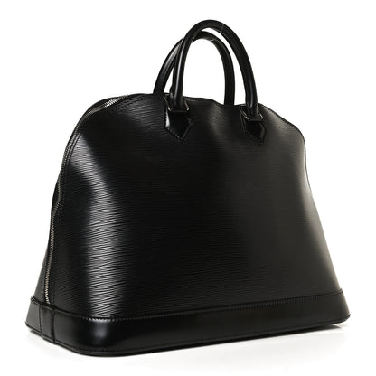 Louis Vuitton Epi Alma GM Black 3 of 12