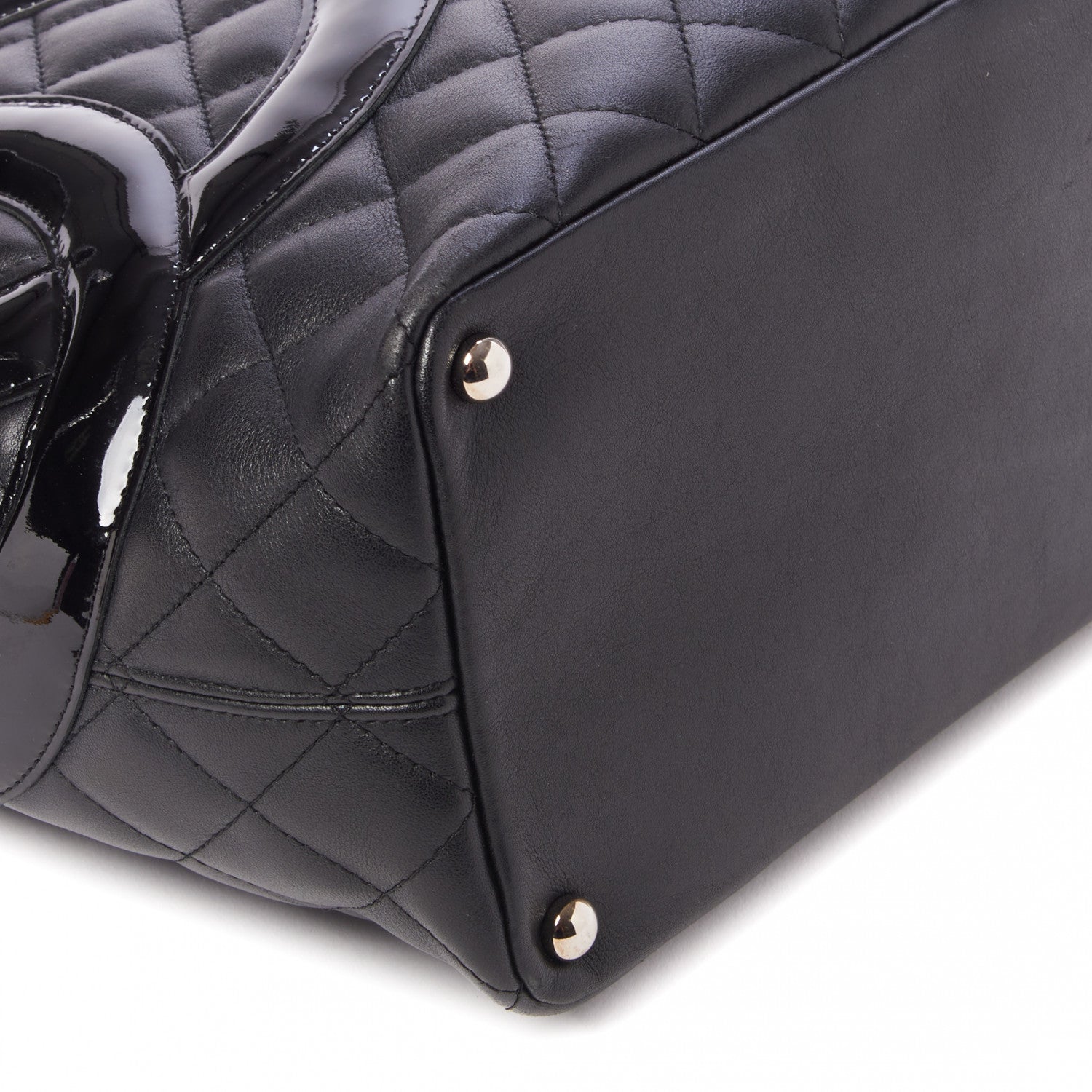 Chanel Calfskin Quilted Medium Cambon Tote Black 5 of 8