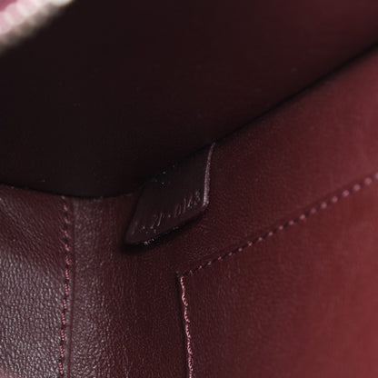 Celine Smooth Calfskin Nano Luggage Burgundy 8 of 9