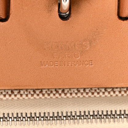 Hermes Toile Vache Hunter Herbag Zip 39 MM Beige Natural 7 of 11