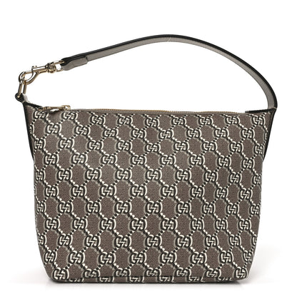 Gucci GG Shadow Monogram Super Mini Ophidia Shoulder Bag Taupe 2 of 18