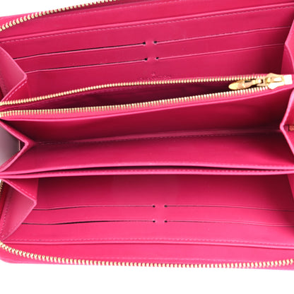 Louis Vuitton Vernis Ikat Zippy Wallet Rose Indien 6 of 7