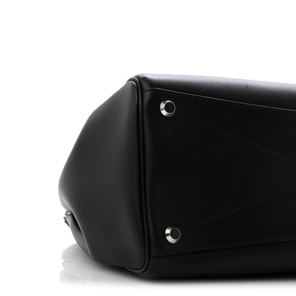 Balenciaga Smooth Calfskin Medium Bel Air Carry All Bag Black 8 of 9