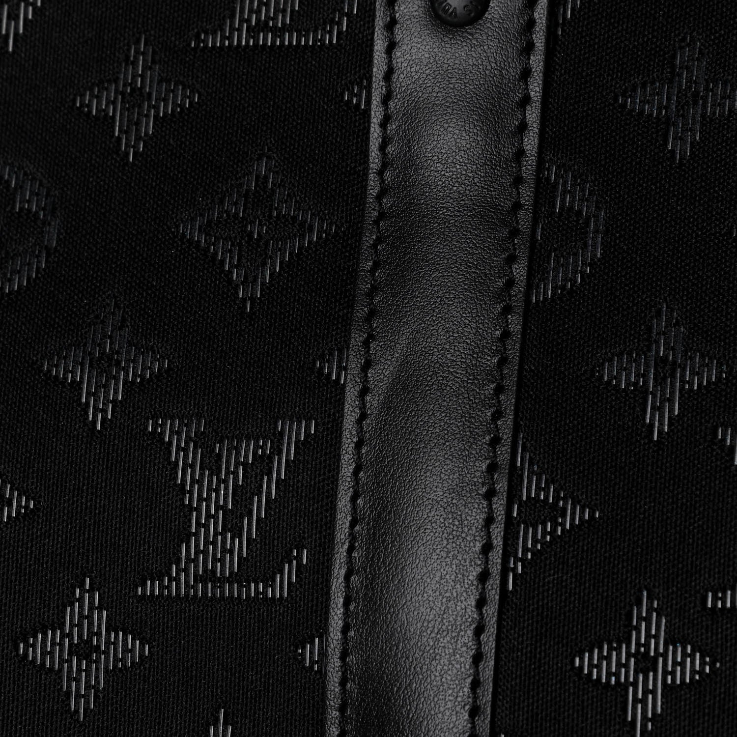 Louis Vuitton Jacquard Monogram Light Up Keepall Bandouliere 50 Black 21 of 28