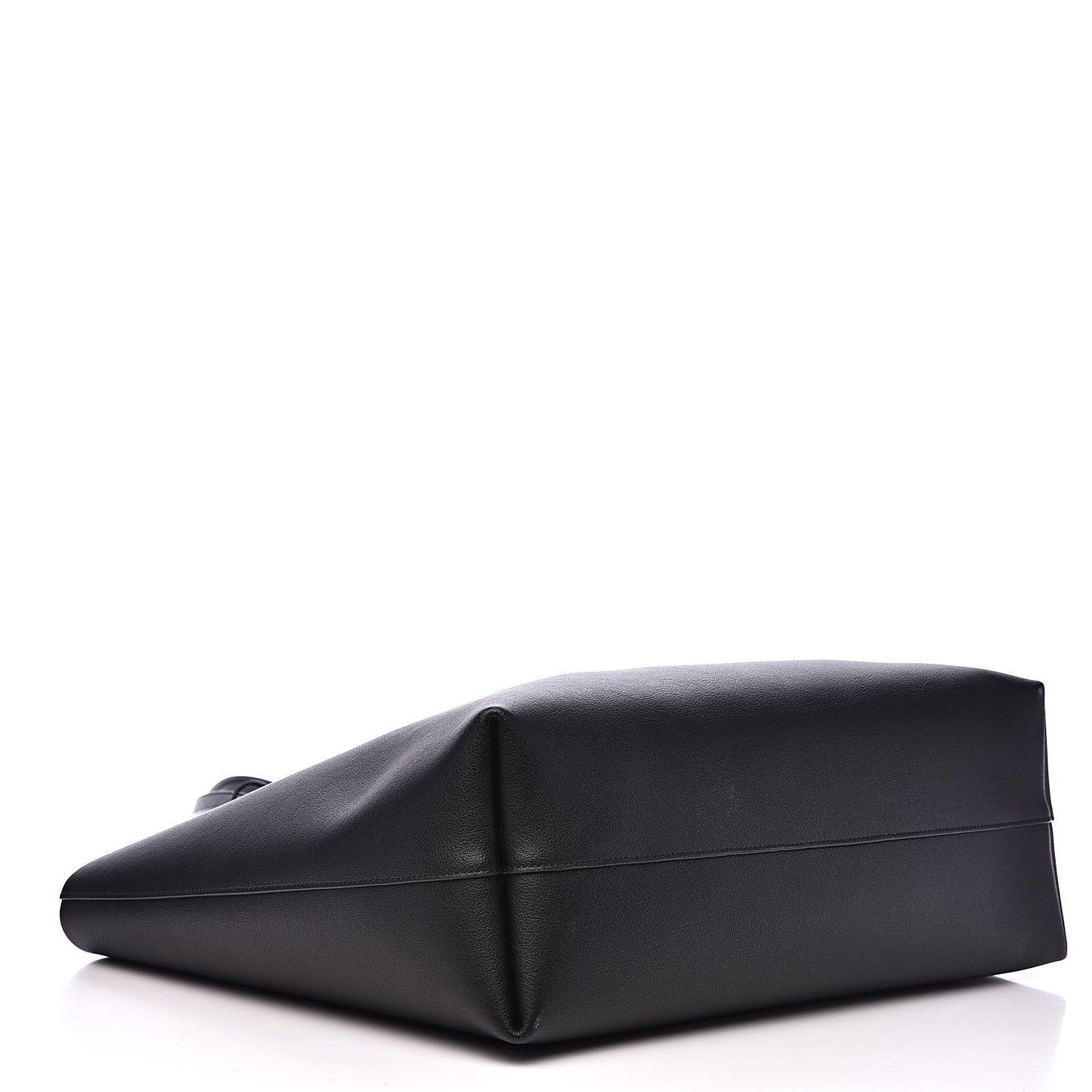 Calfskin Large Shopping Tote Black