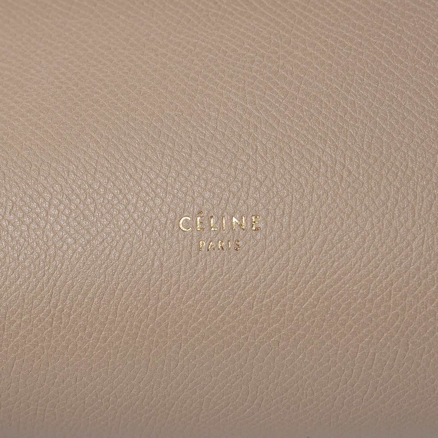 Grained Calfskin Micro Belt Bag Light Taupe