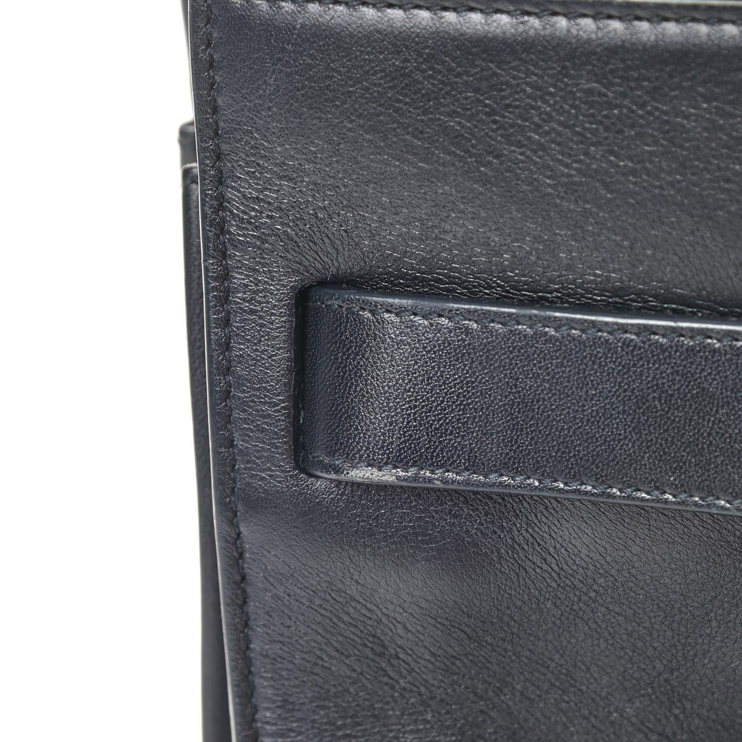 Calfskin Small Sac De Jour Marine Black