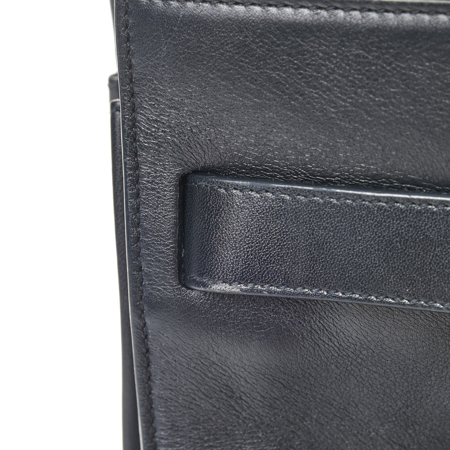 Saint Laurent Calfskin Small Sac De Jour Marine Black 7 of 9