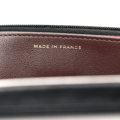 Chanel Lambskin Quilted Wallet On Chain WOC Black 7 of 12