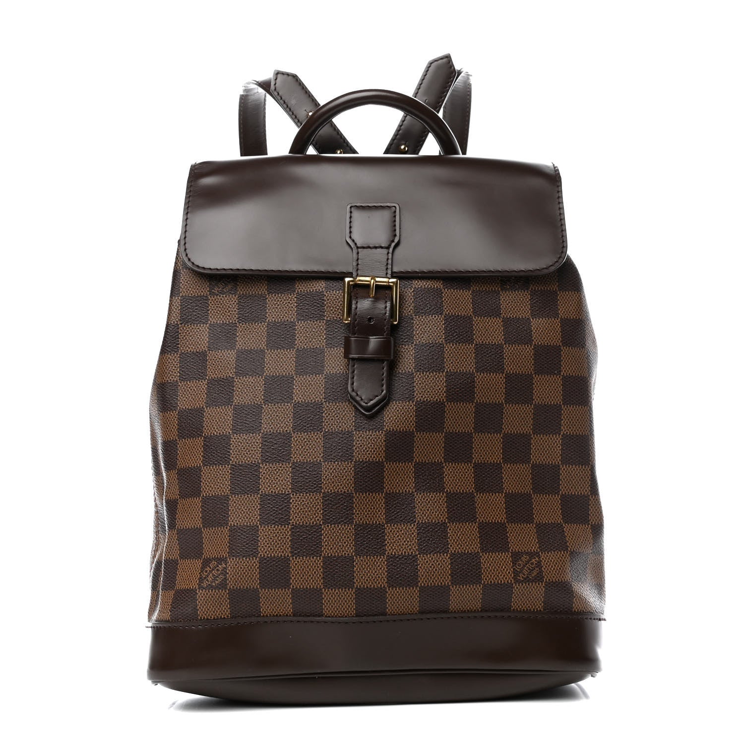 Louis Vuitton Damier Ebene Soho Backpack 1 of 4
