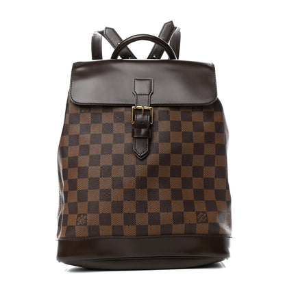 Louis Vuitton Damier Ebene Soho Backpack 1 of 4